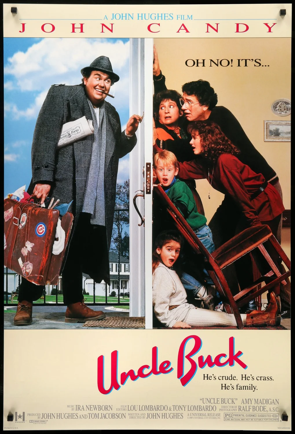 Poster artwork for Uncle Buck (1989)