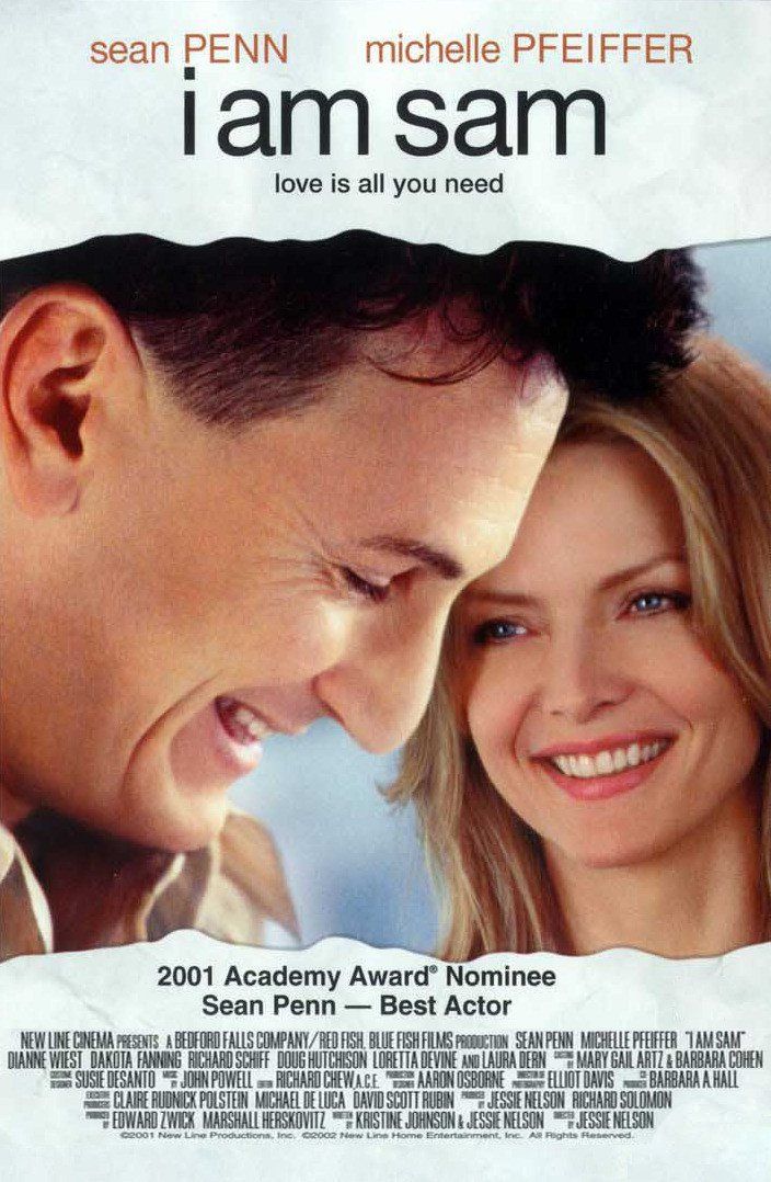 Official theatrical poster artwork for I Am Sam (2001)