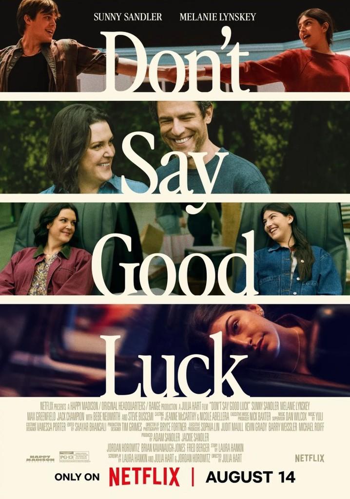 Poster artwork for Don’t Say Good Luck (2026)