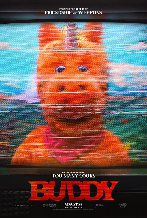 Official theatrical poster artwork for Buddy (2026)