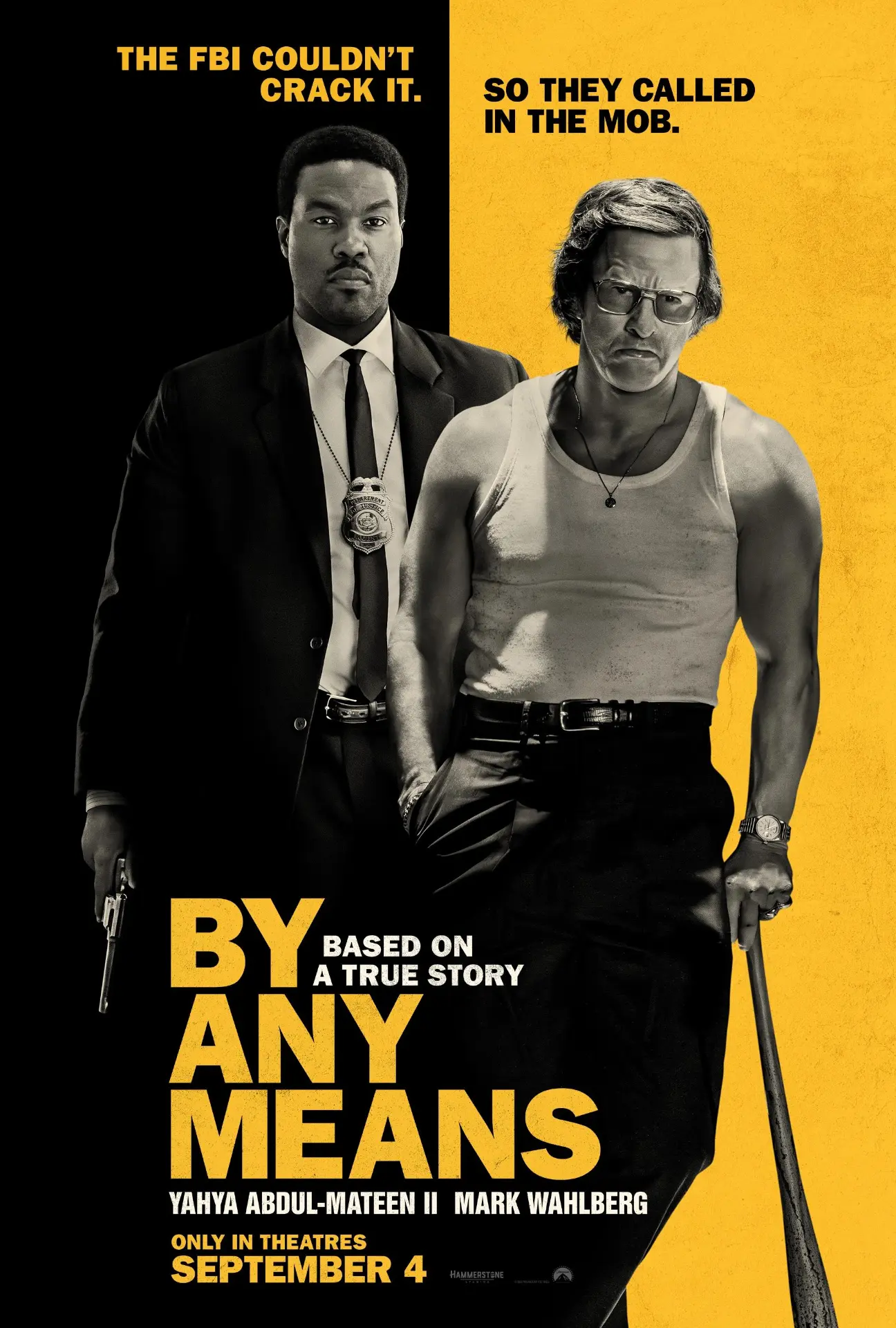 Official poster artwork for By Any Means (2026)