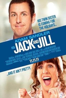 Official poster artwork for Jack And Jill (2011)