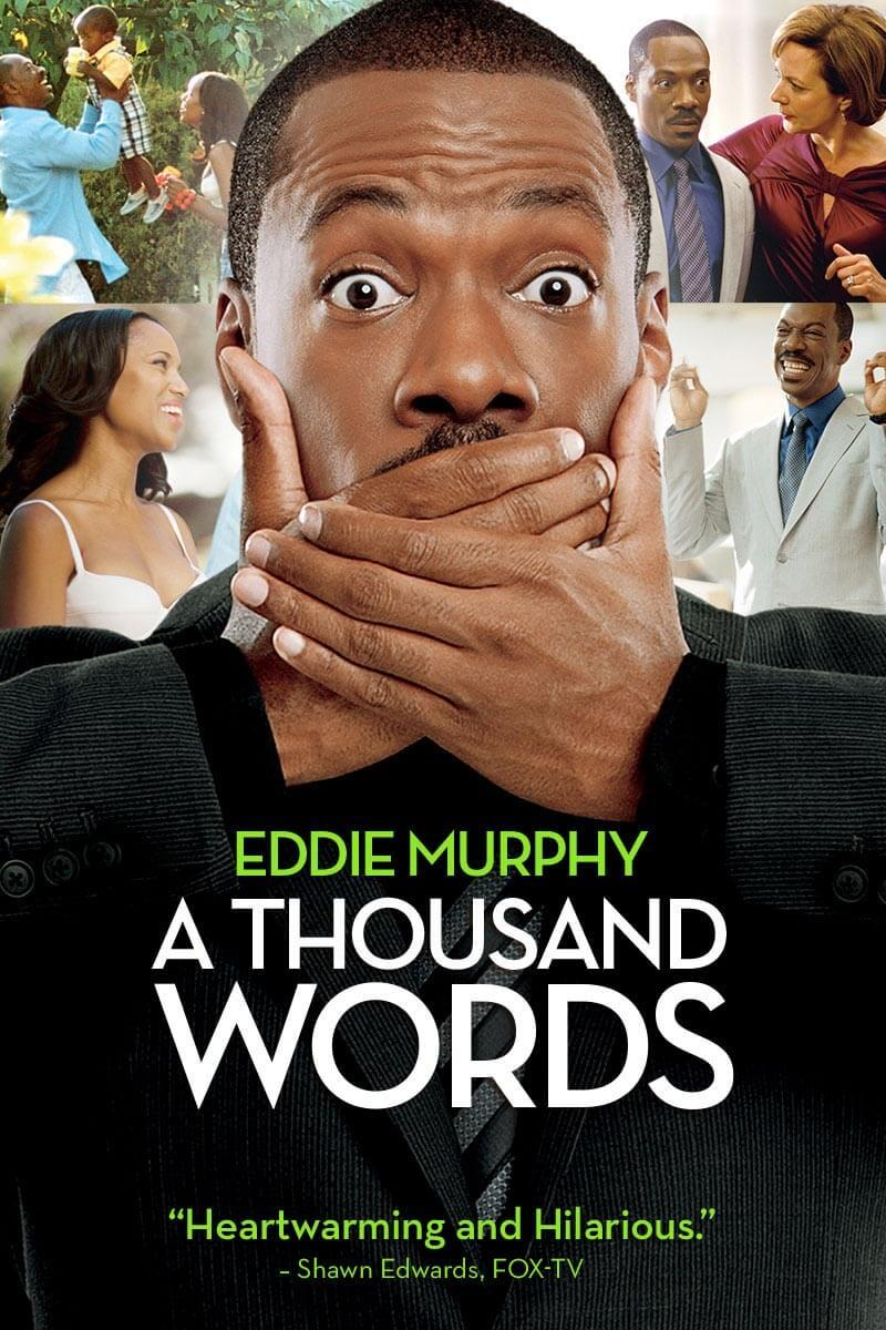 Official poster artwork for A Thousand Words (2012)
