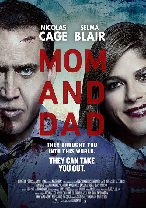 Official poster artwork for Mom and Dad (2018)