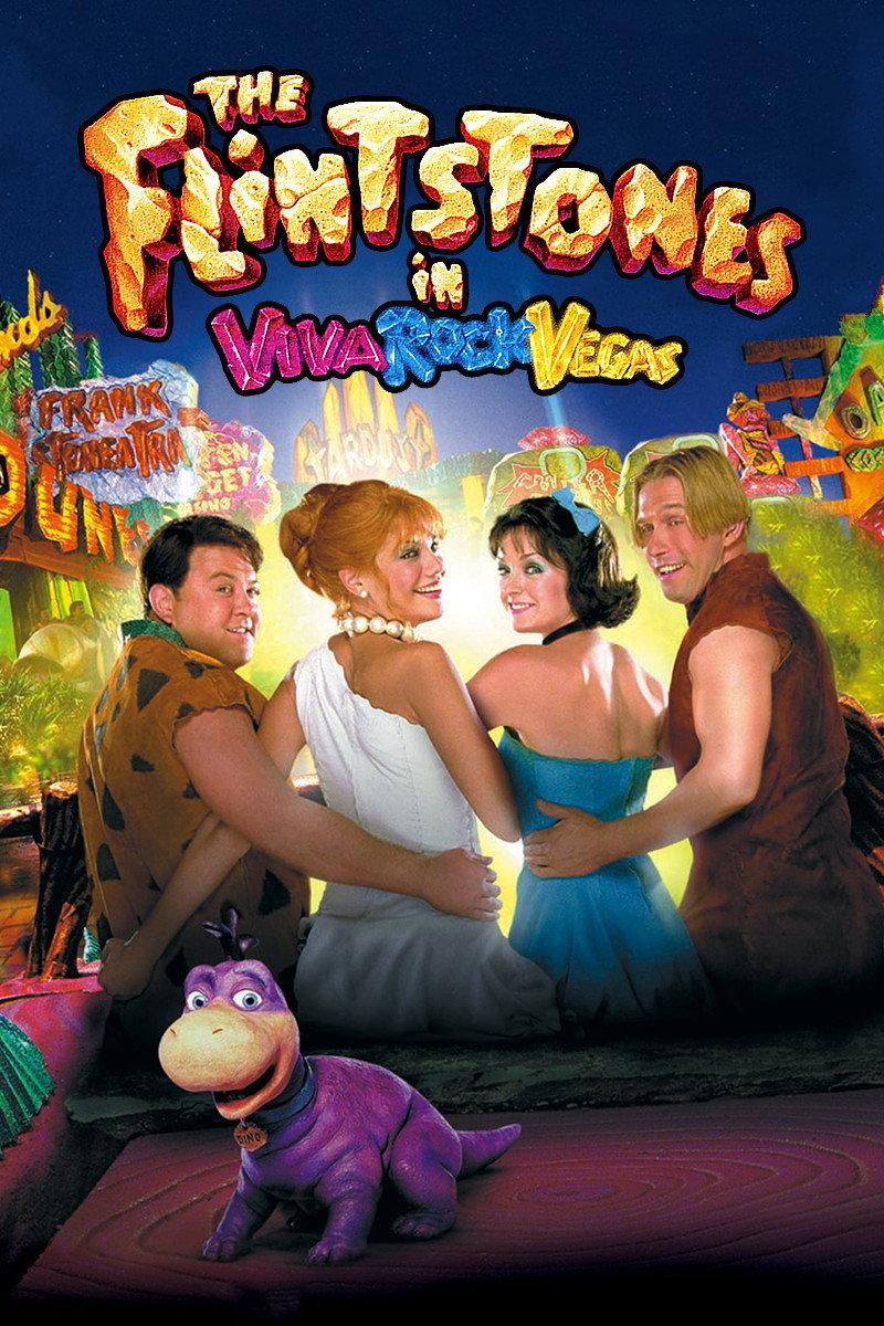 Poster artwork for The Flintstones in Viva Rock Vegas (2000)