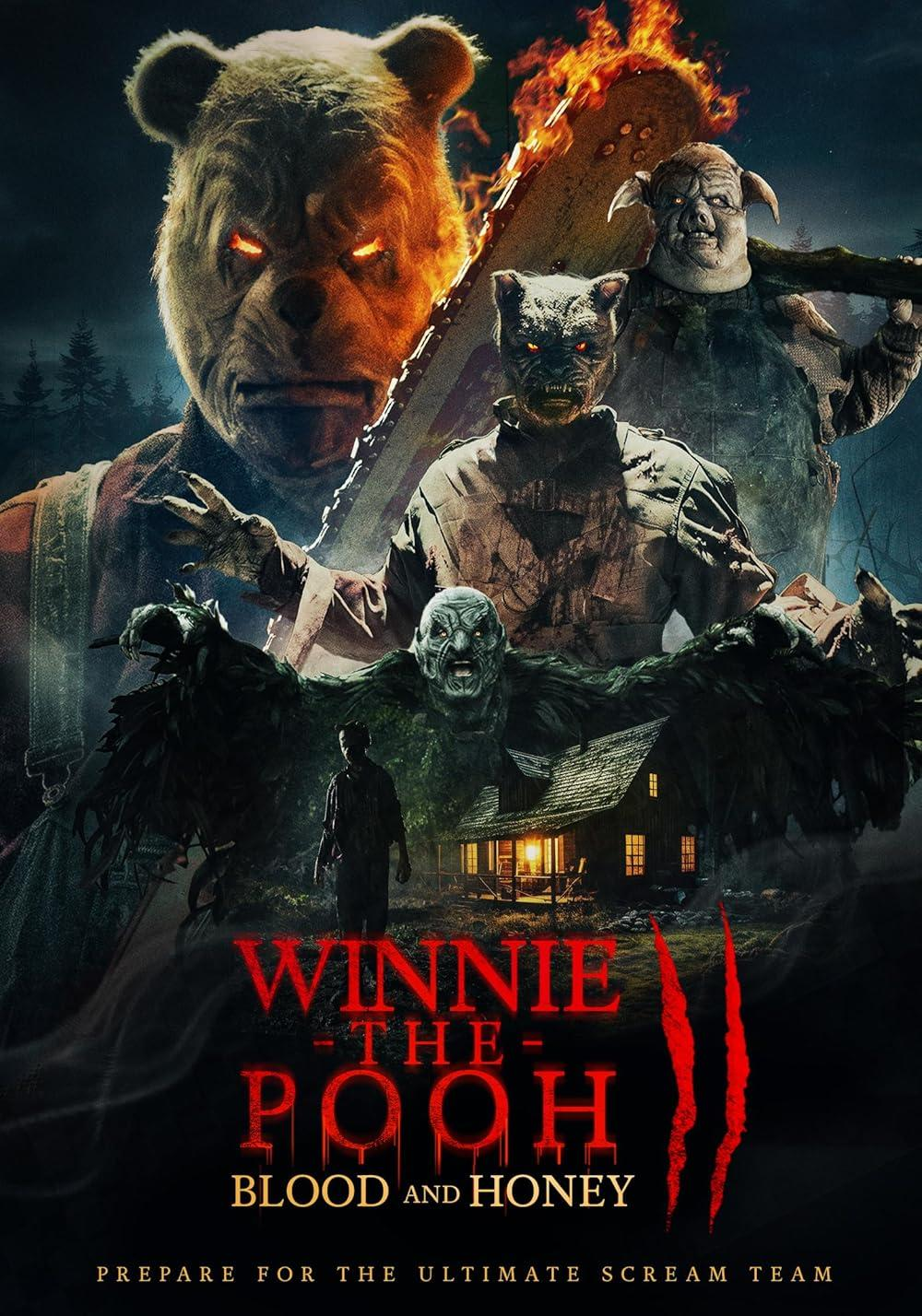 Official poster artwork for Winnie-the-Pooh: Blood and Honey 2 (2024)