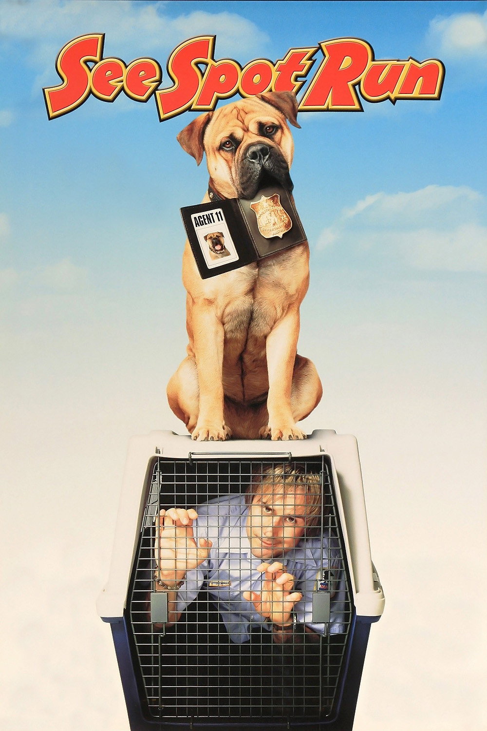 Official theatrical poster artwork for See Spot Run (2001)